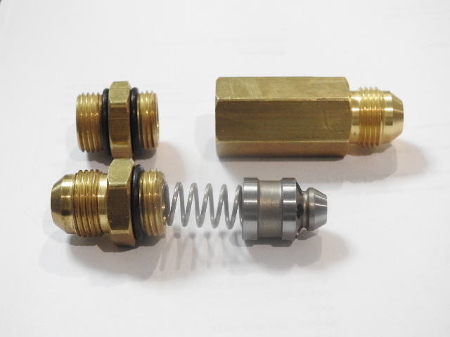 BY PASSES - CHECK VALVES  -LEAN OUTS- POPPETS - PARTS